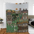 England 932 A.D Monty Python and The Holy Grail Fleece Blanket