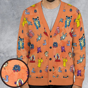 Pokemon Character Scatter Cardigan