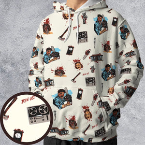 Supernatural Horror Evil Dead Halloween All-over Print Hoodie