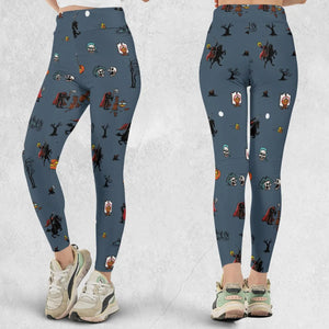 Headless Horseman Ichabod and Mr. Toad Legging