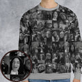 All-over Print Sweatshirt - ZLAV3P5Z -  - 1
