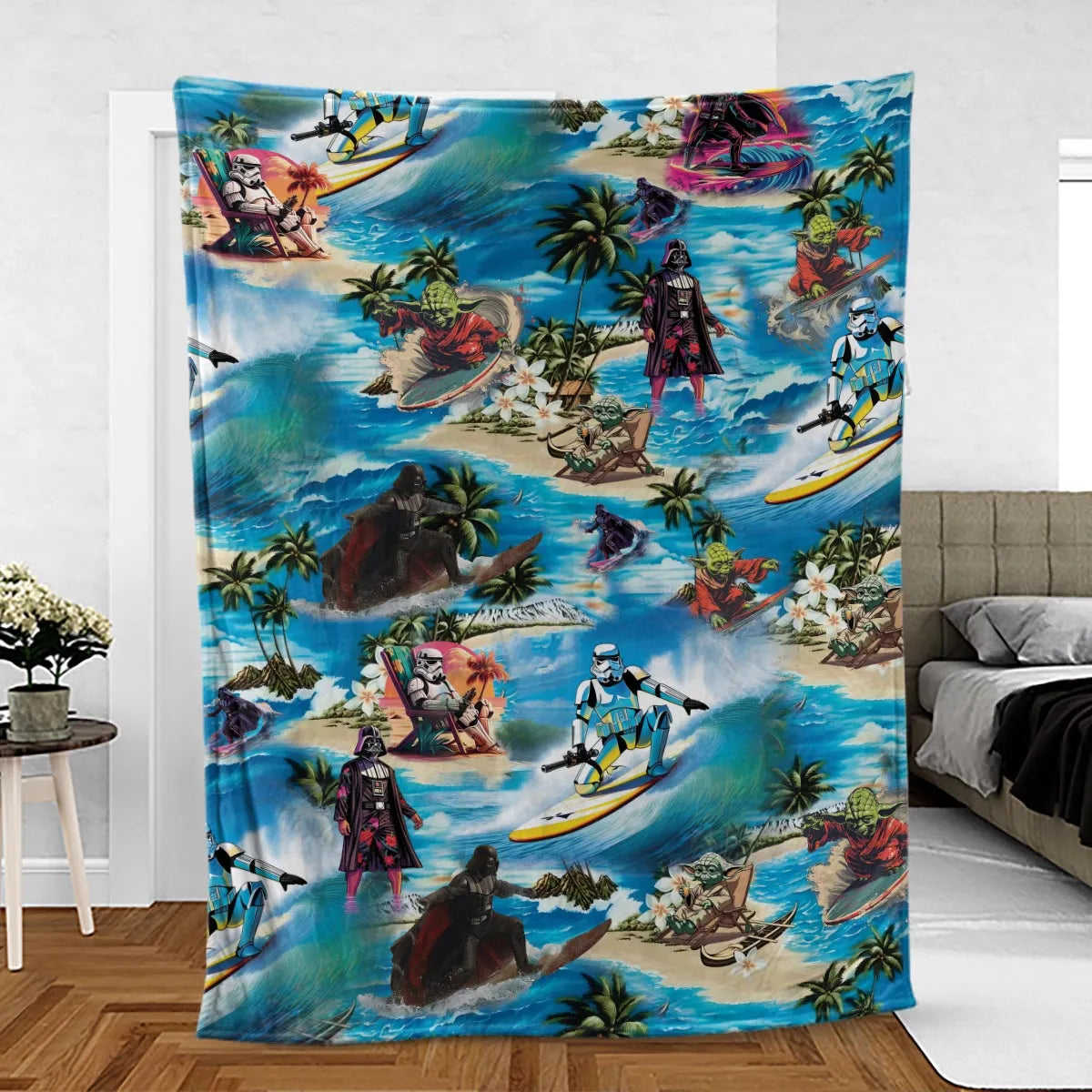 Star Wars Summer Vibes Fleece Blanket