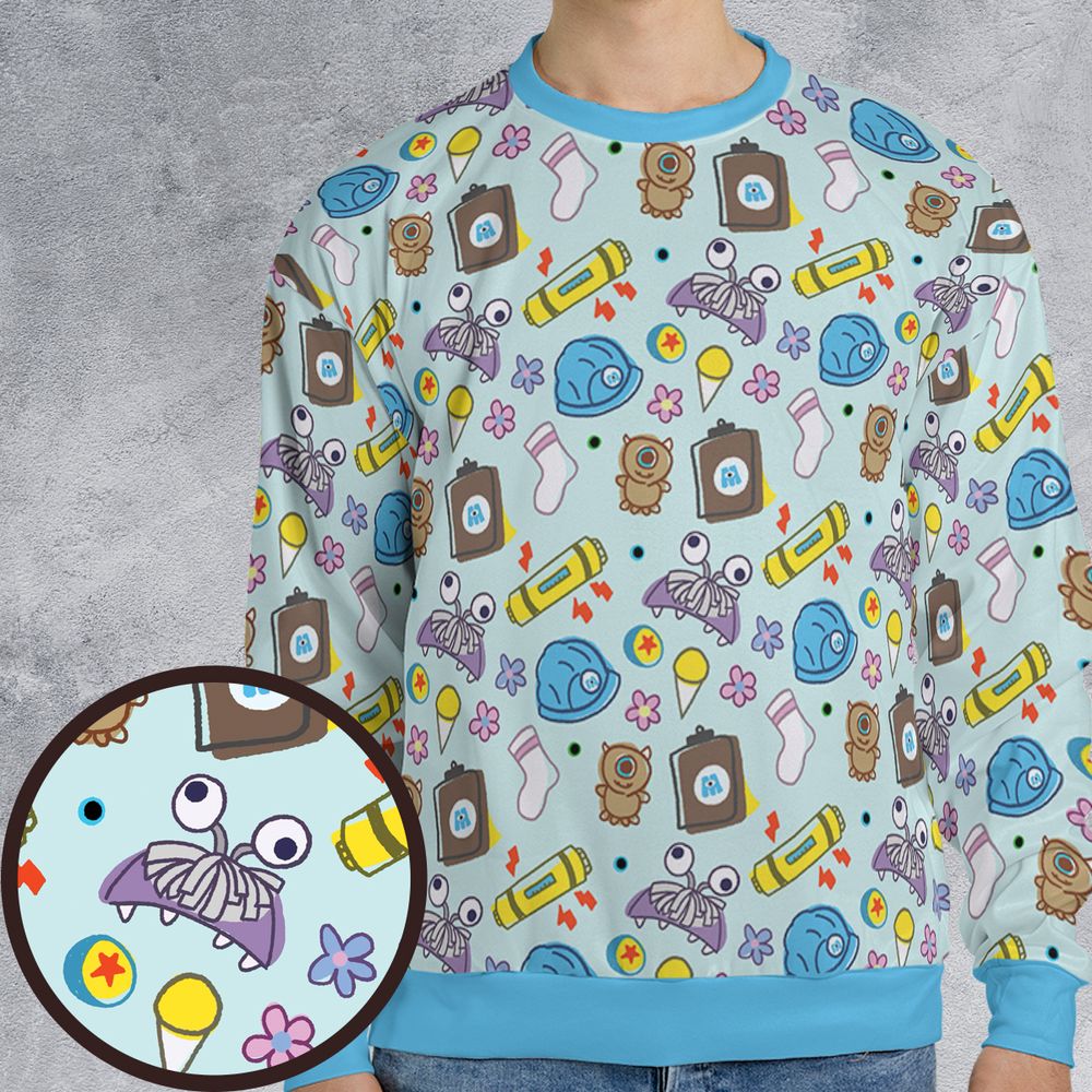 All-over Print Sweatshirt - VEKNG7HA -  - 1