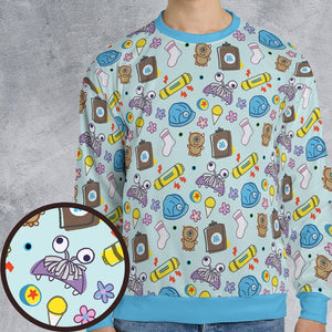 All-over Print Sweatshirt - VEKNG7HA -  - 1