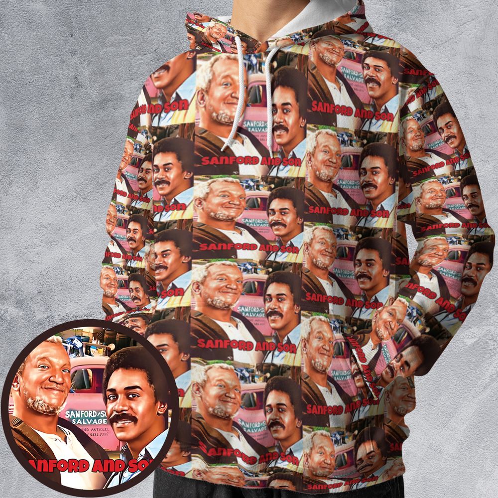 All-over Print Hoodie - 3PUE8WXK -  - 1