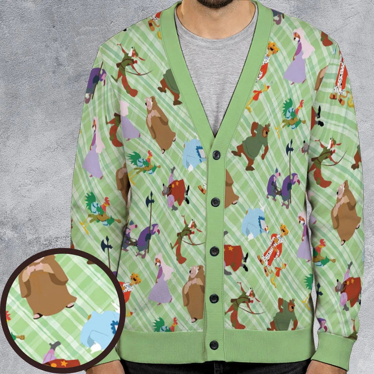 Adventure Style Robin Hood Cardigan