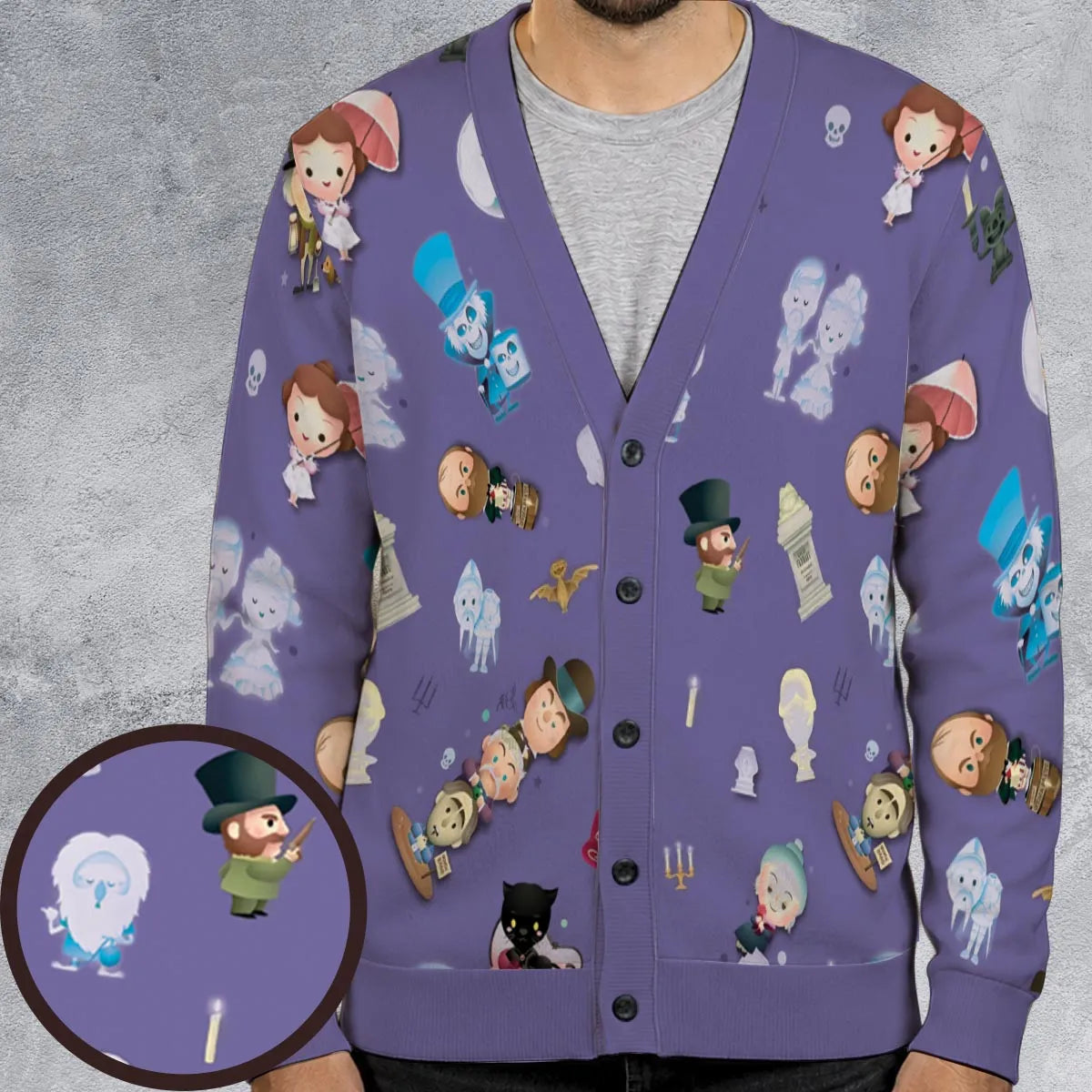 Ghoul Chic Haunted Mansion Cardigan