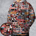 Vintage Aesthetic Ferris Bueller's Day Off All-over Print Hoodie