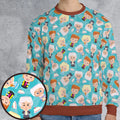 Little Dolls The Golden Girls All-over Print Sweatshirt