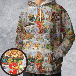 Fraggle Rock Journey Jim Henson All-over Print Hoodie