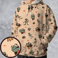 Kermit The Frog Doodles All-over Print Hoodie