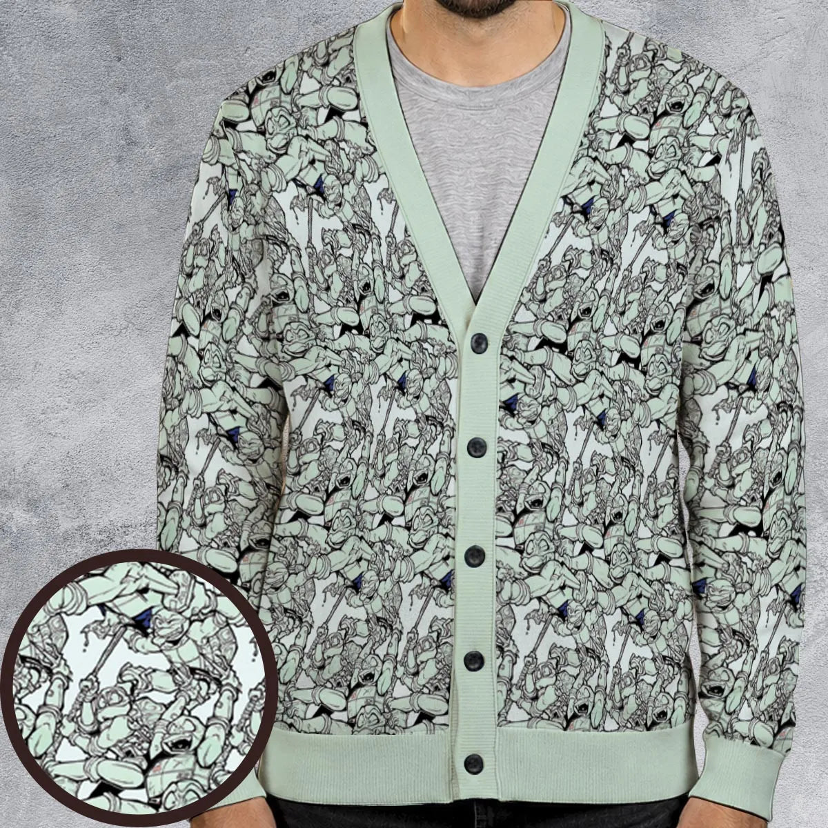 Rise of the TMNT Cardigan