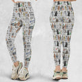 Egyptian Galaxy Wars Legging