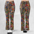 MOTU's Characters Figure Pattern He-man and The Masters of The Universe Flare Leggings
