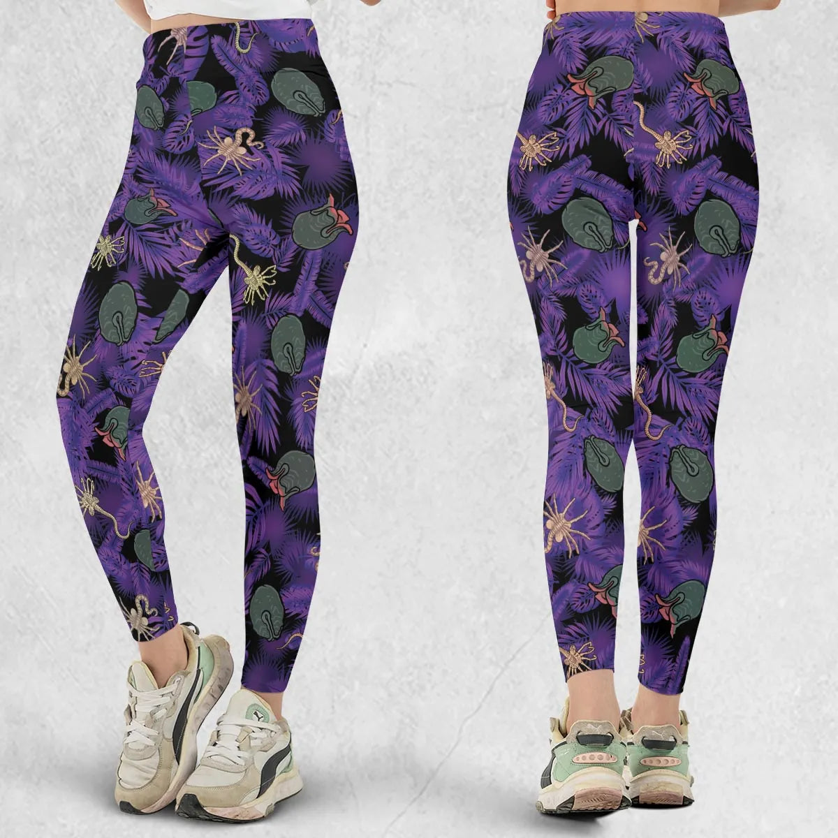 Alien Facehugger Ovomorph Legging