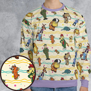 The Kwicky Koala Show All-over Print Sweatshirt