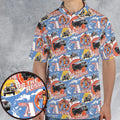 To The Rescue The A Team Pattern AOP Men/Women Polo Shirt