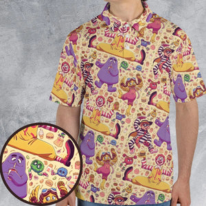 The McDonald's Gang AOP Men/Women Polo Shirt