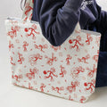 Vintage Style Nostalgic Reddy Kilowatt Large Tote Bag