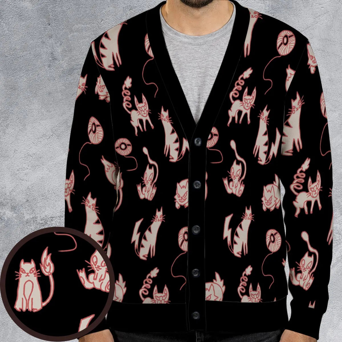 Pawkemon Pokemon Cardigan