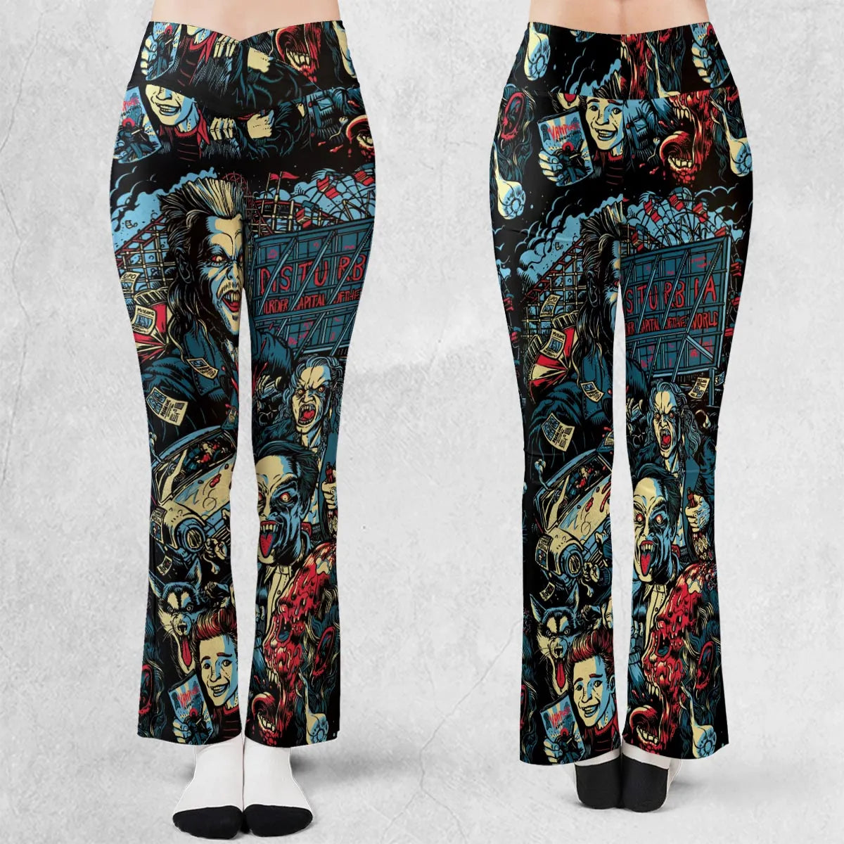 The Lost Boys Eighties Vampire Horror Flare Leggings