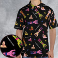 Wrestling Fighters Pro Wrestling AOP Men/Women Polo Shirt