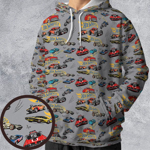 Hot Wheels Classic Car All-over Print Hoodie