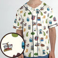 The Food of It's Always Sunny In Philadelphia Unisex Baseball Jersey