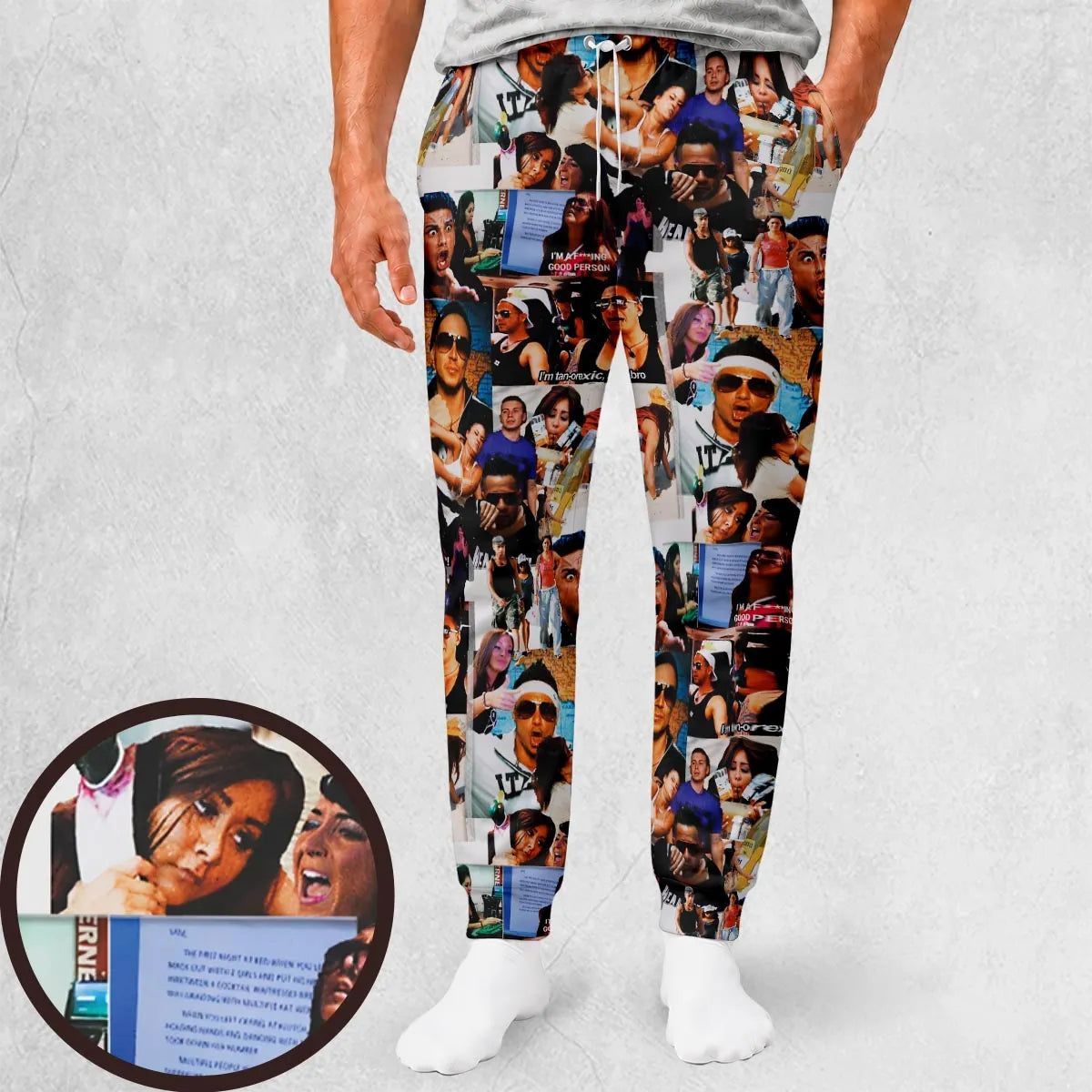 Jersey Shore Collage Sweatpants