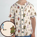 Oo-de-lally Robin Hood Characters Unisex Baseball Jersey