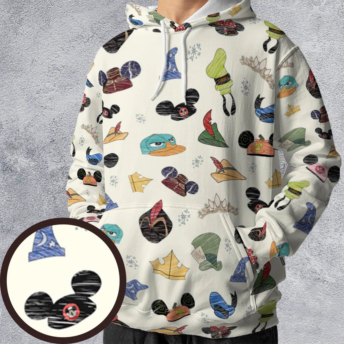 The Happiest Kingdom All-over Print Hoodie