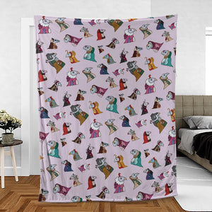 Cute Skeksis The Dark Crystal Fleece Blanket