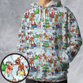 All-over Print Hoodie - UU1F6DLB -  - 1