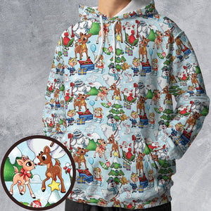 All-over Print Hoodie - UU1F6DLB -  - 1