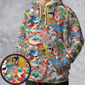 The Ren and Stimpy Show All-over Print Hoodie