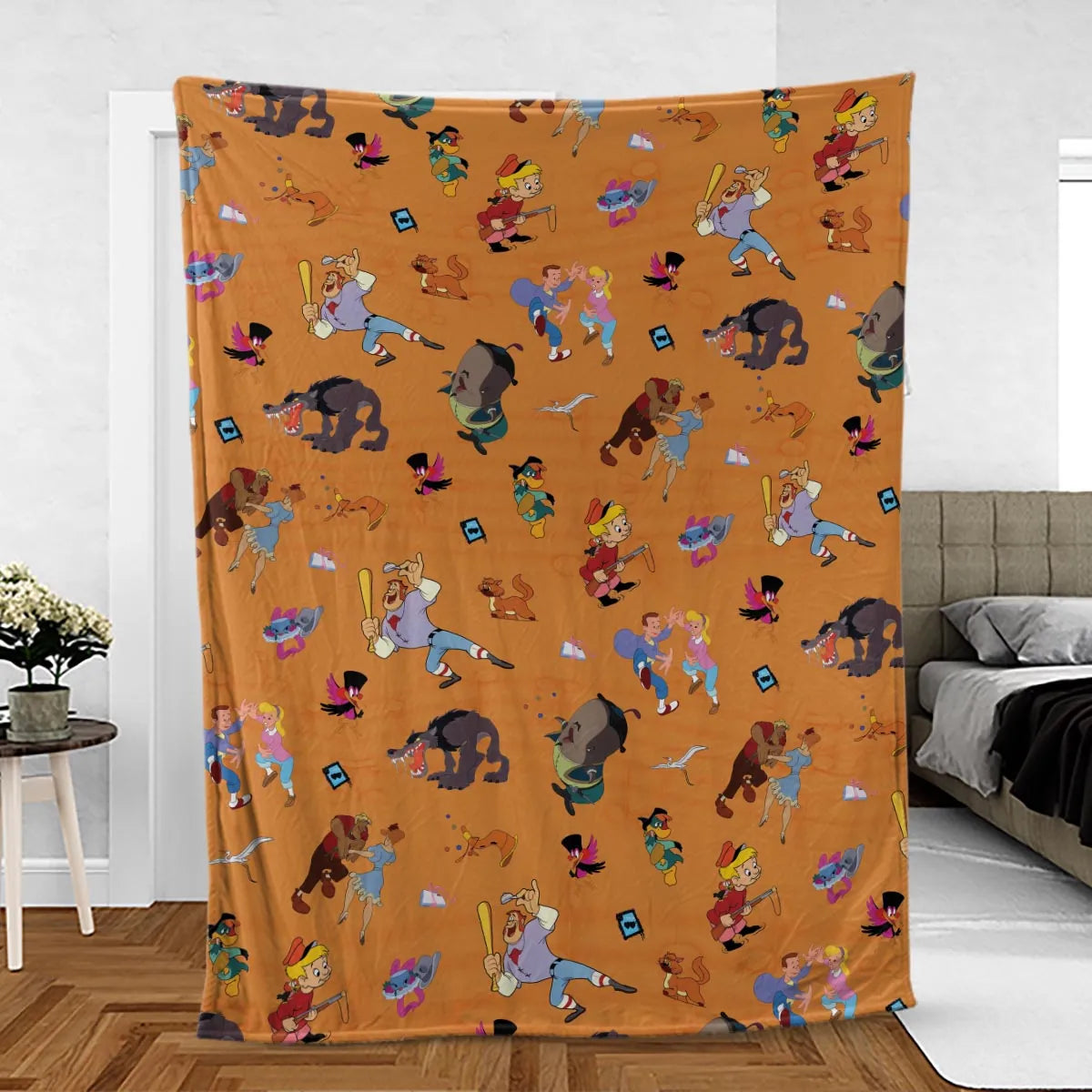 Make Mine Music Characters Fleece Blanket