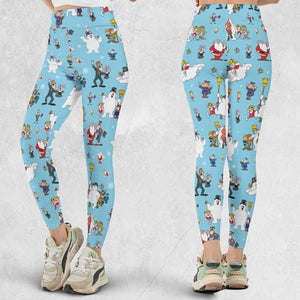Cast Frosty The Snowman Legging