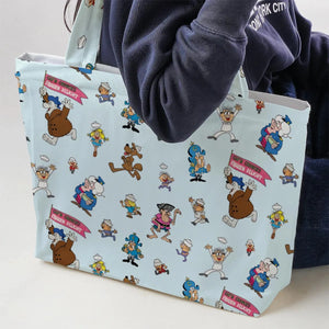 Cereal Cap'n Crunch Characters Large Tote Bag