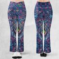 Cheshire Cat Alice In Wonderland Flare Leggings