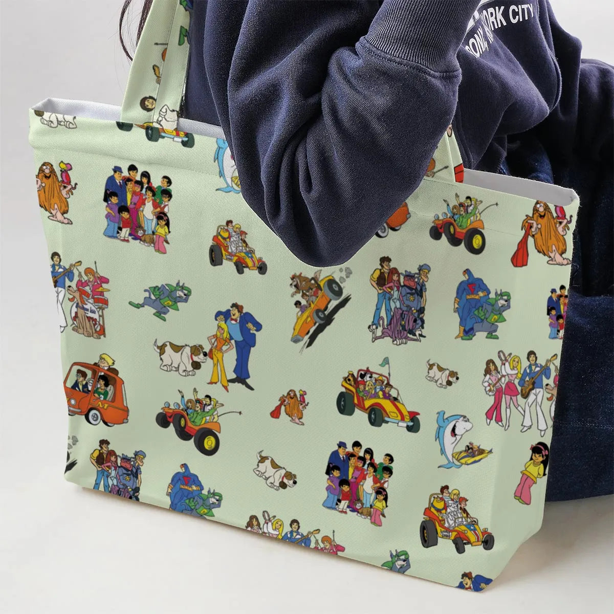 Scooby-Doo ripoffs Large Tote Bag