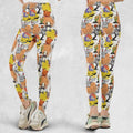 Spooky Costume Pikachu Charmander Jigglypuff Bulbasaur Pokemon Legging