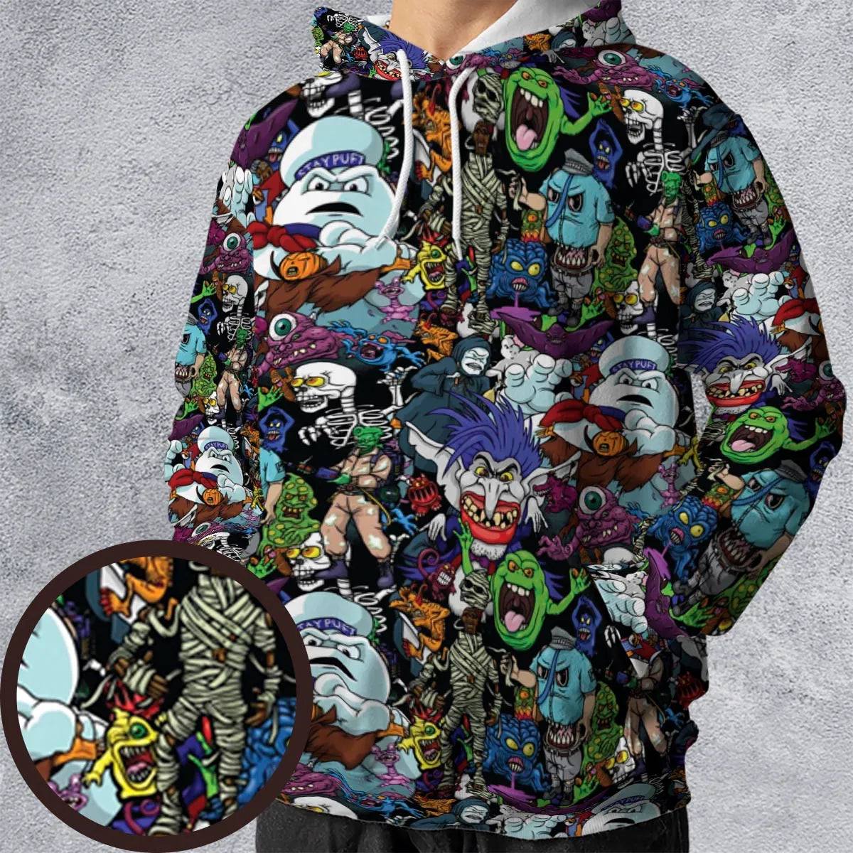 I Ain't Afraid Of No Ghosts All-over Print Hoodie
