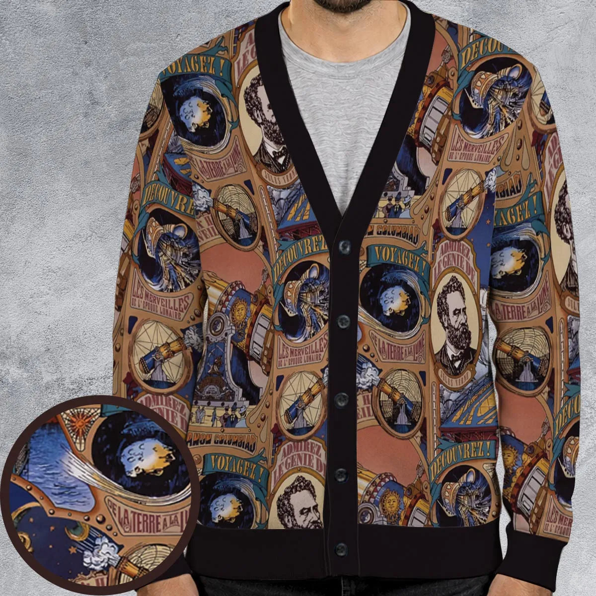 Space Mountain Cardigan