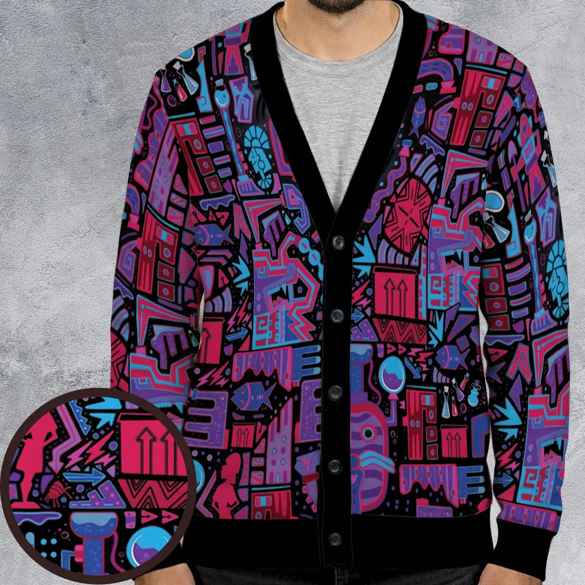 Mad Science Yzma The Emperor's New Groove Cardigan