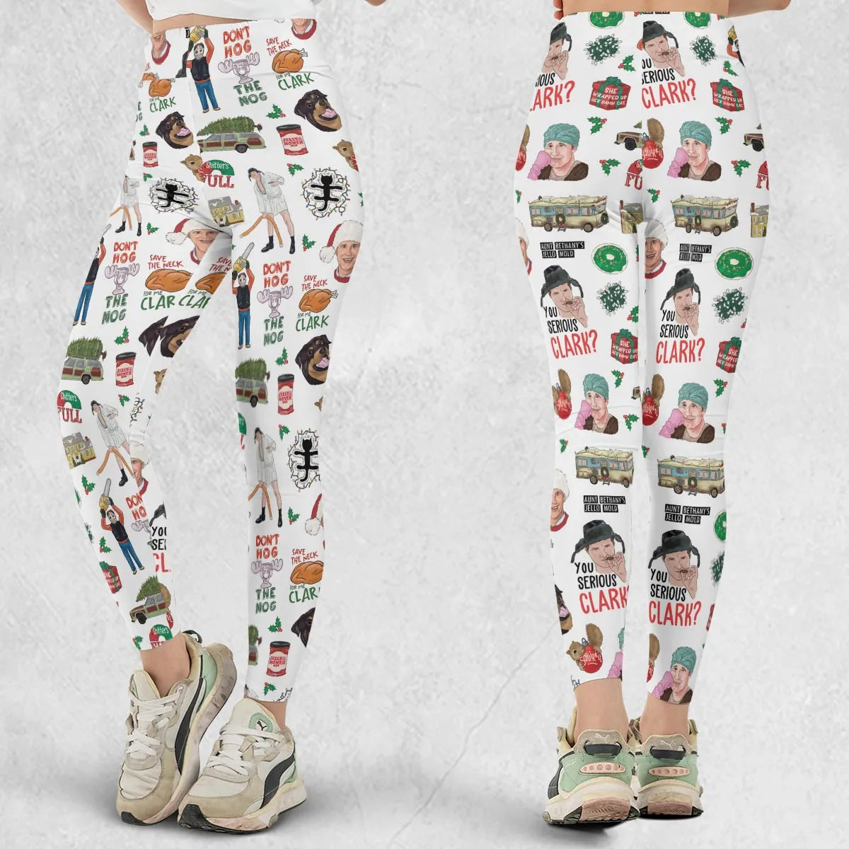 National Lampoon's Christmas Vacation Pattern Legging