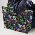 I Ain't Afraid Of No Ghosts Large Tote Bag