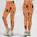 The Simpsons Halloween Legging