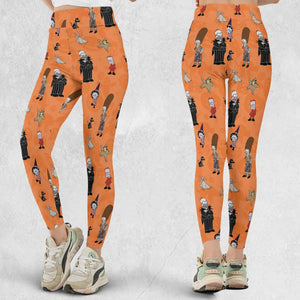 The Simpsons Halloween Legging