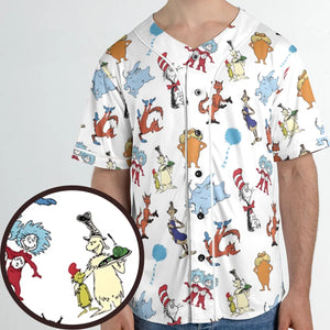 Seuss Swag Dr. Seuss Unisex Baseball Jersey
