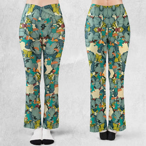 Perry The Platypus Phineas and Ferb Flare Leggings